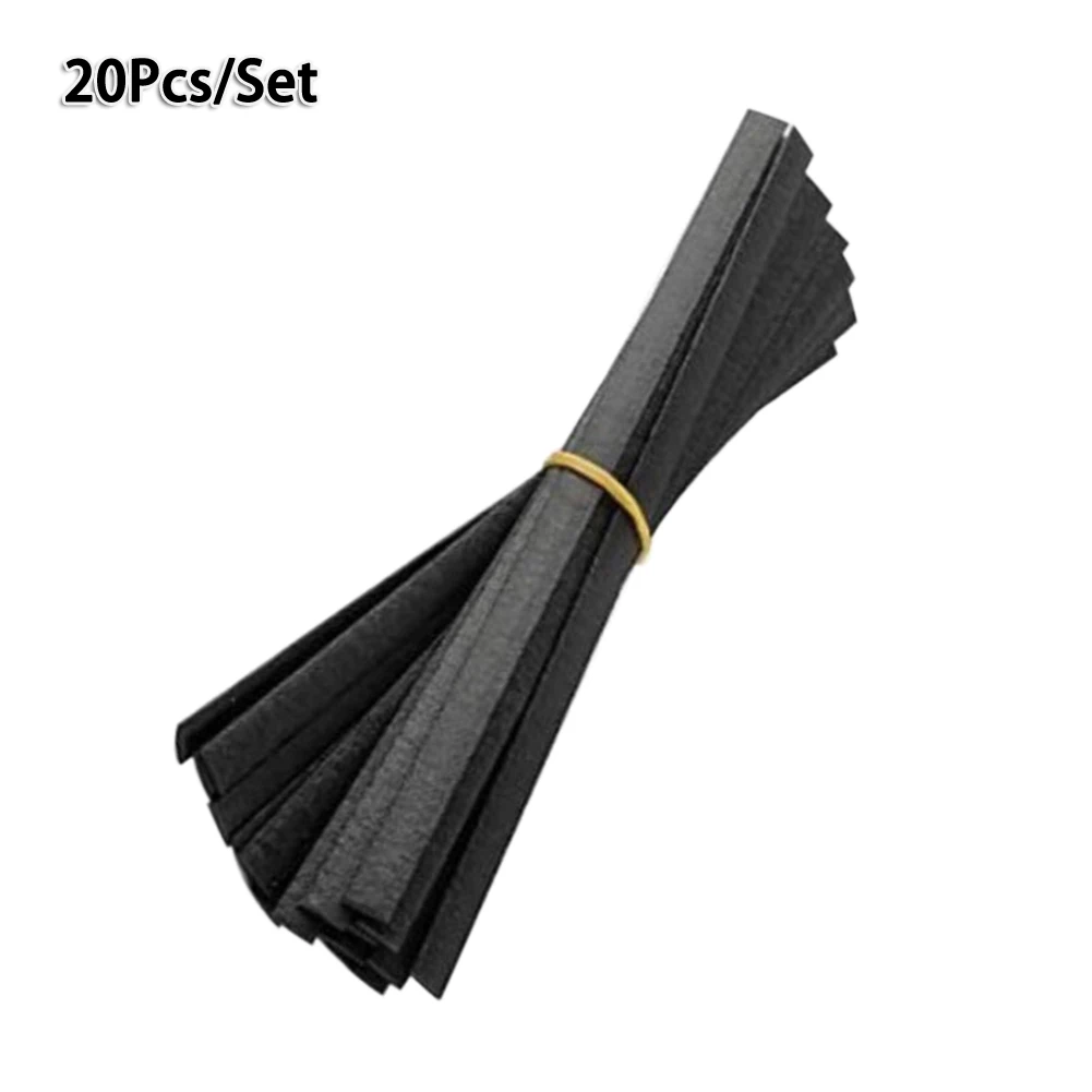 

20Pcs Plastic Welding Rods Welding Sticks 8-3/4 X 3/8 Inch For TPO TEO PP Bumper Kayak Repairs Plastic Repair Welding Supplies