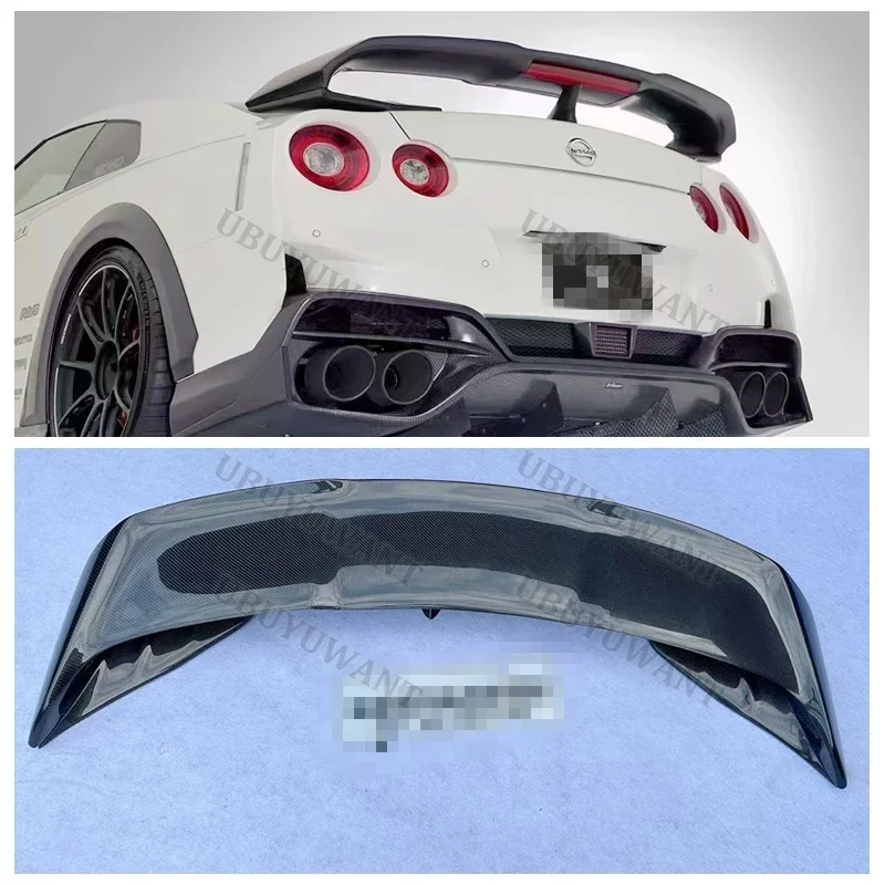 Для Nissan GTR R35 настоящее углеродное волокно в стиле V A R i S заднее крыло со