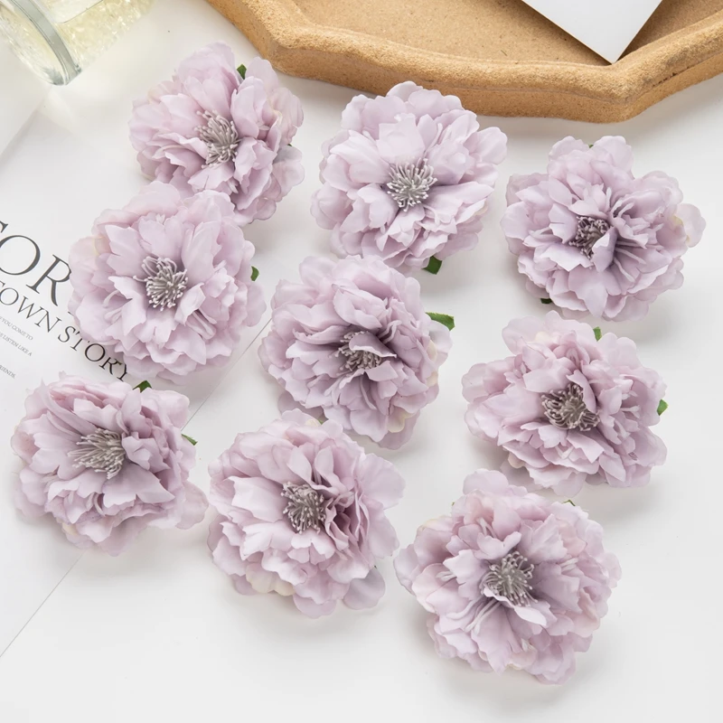 

Искусственные цветы пионы из шелка