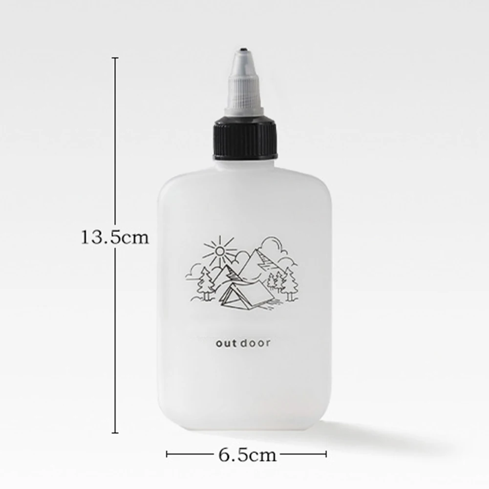 Бутылка для масла приготовления пищи на природе герметичная портативная