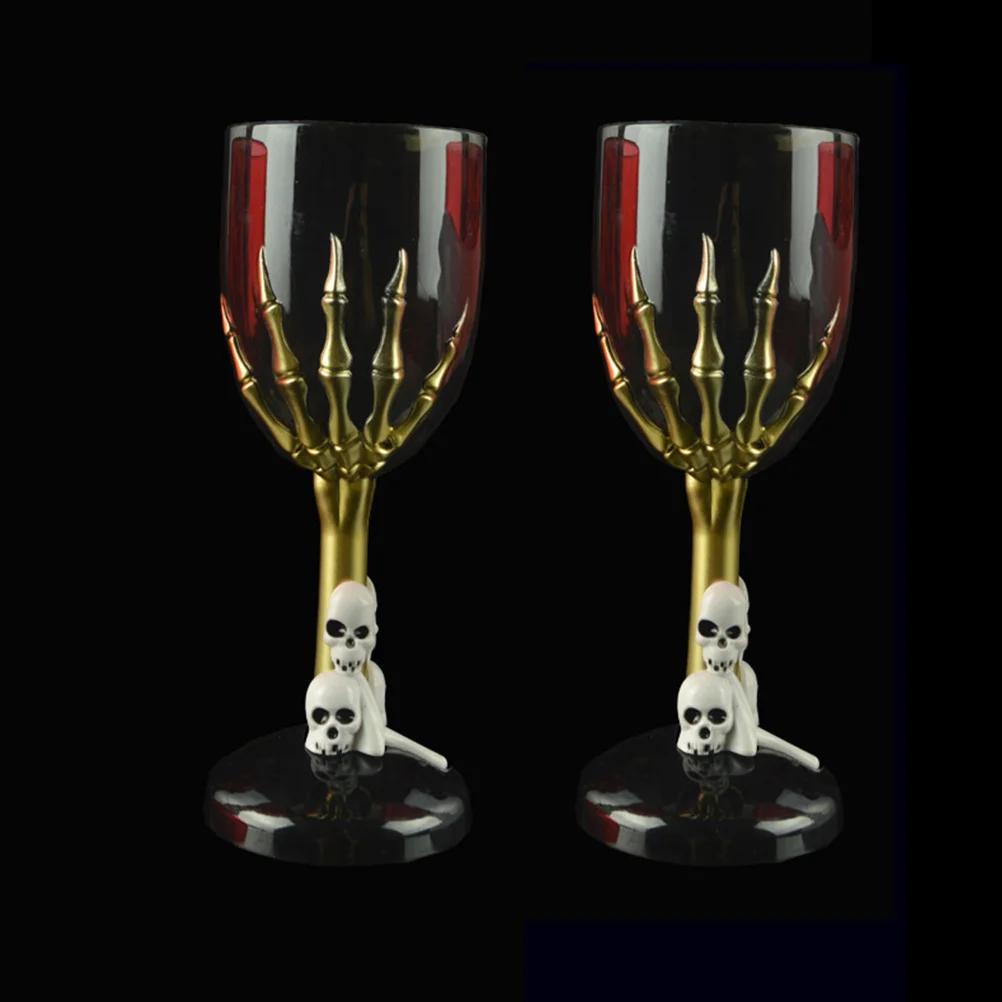 

6 PCS Halloween Plastic Cups Party Water Decorate Drinking Supplies Carnival Straws for drinks