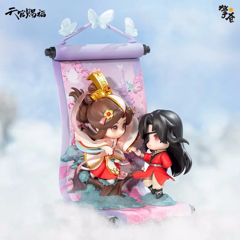 

Heaven Official's Blessing Genuine Xie Lian Hua Cheng Action Figure Saburo Celestial Music Floating Painting Model Statue Toys