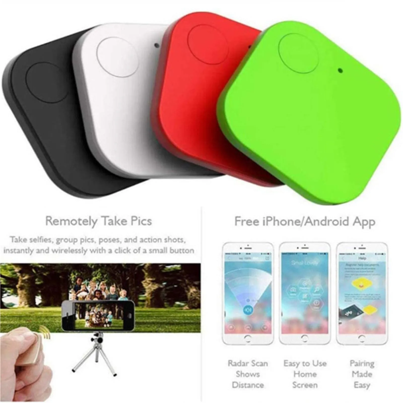 

Trackers Device ABS Waterproof Anti-lost Home Office Outdoor Indoor Pets Kids Elderly Accessories Teen Driving