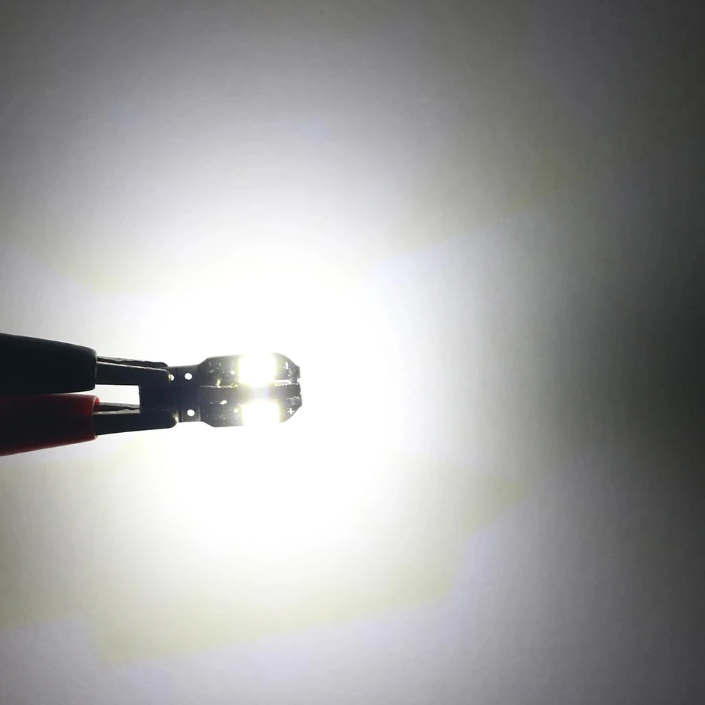 

T10 Car Led Light Bulb W5W LED Canbus No Error Super Bright Car Interior Light SMD Auto Bulb White Amber Red Reading Dome Lamp