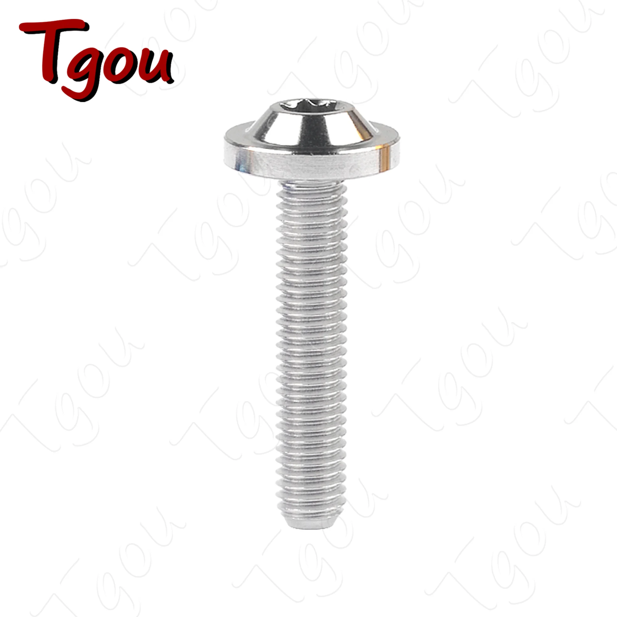 

Титановый болт Tgou M5x10/12/15/20/25/30/35 мм Torx T25, винты со сливовой головкой для велосипеда, мотоцикла