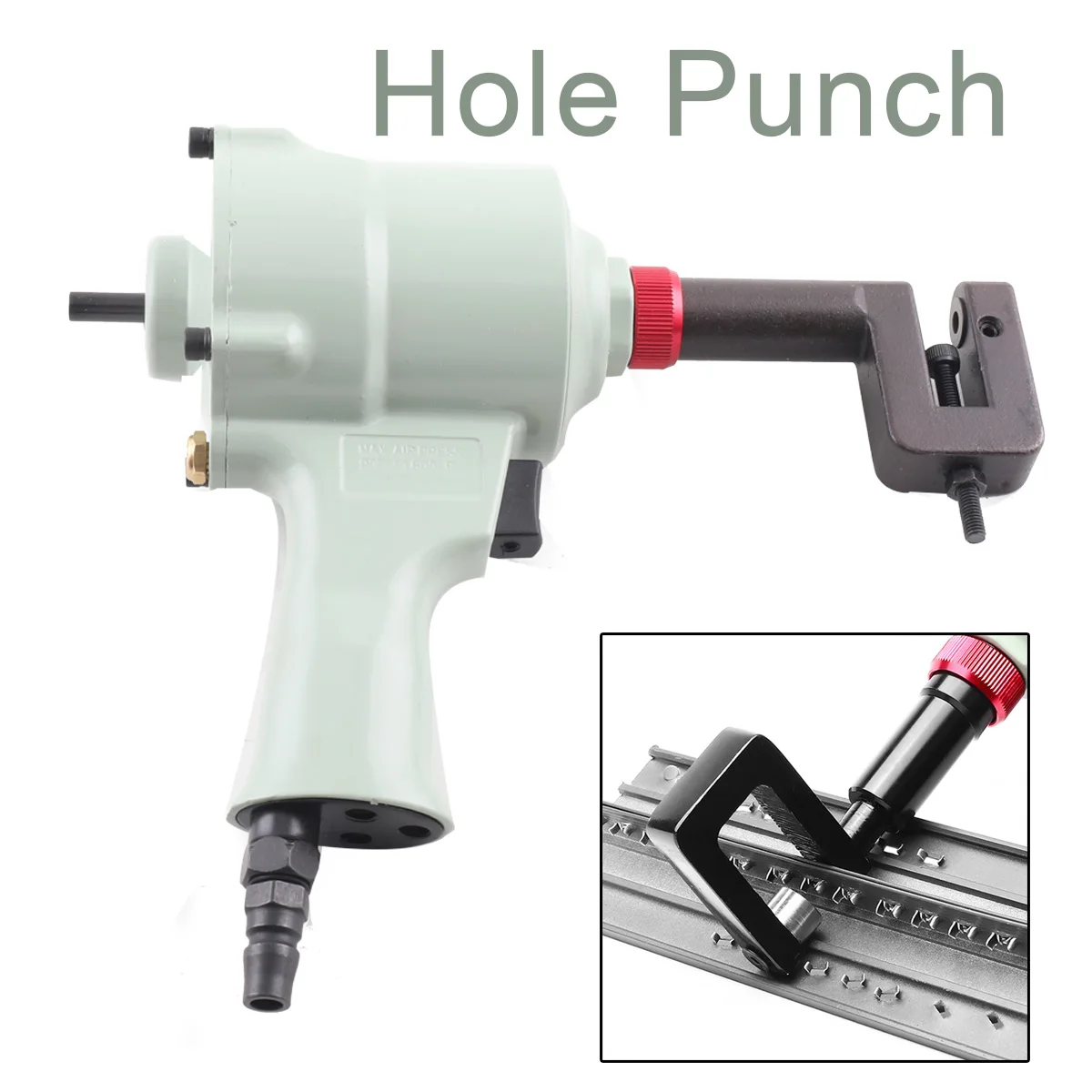 

Pneumatic Punching Gun Air Hole Puncher Metal Advertisement Character DIY Tool Opening Hole Machine Perforation 6mm