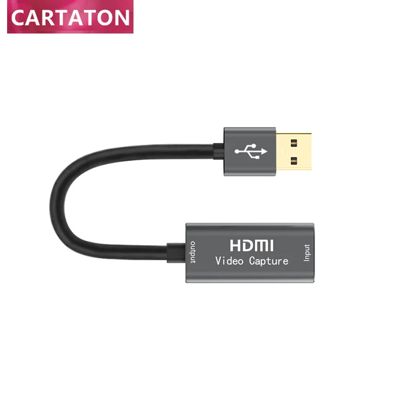 Заводская цена высокоскоростная карта видеозахвата 4k hdmi на usb 2 0 для записи игр