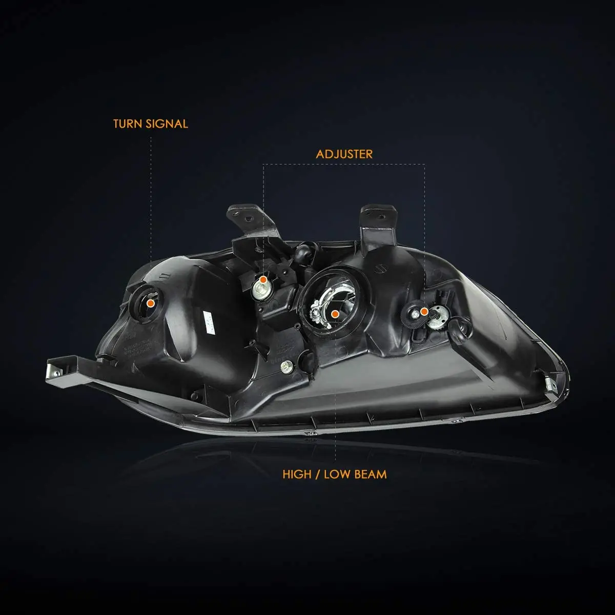 Лампа для 99-00 Honda Civic EJ/EM/EK