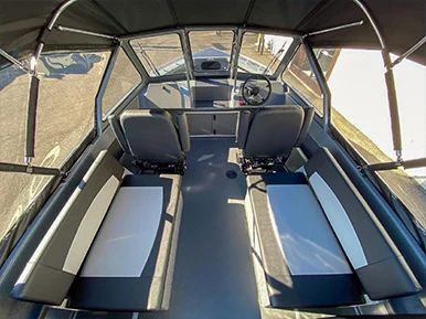 Ecocampor 22-27ft алюминиевая рыбацкая лодка с V-образным корпусом и прогулочным лобовым стеклом для продажи (art.: 3920ce2d3cbd2) - 3920ce2d3cbd2