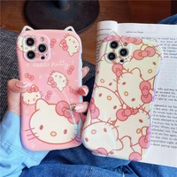 Sanrio Hello Kitty Cute Huawei P30 Mobile Phone Shell Mate30p Couple P40 Cute P50 Small Waist Pro All-Inclusive Soft Shell