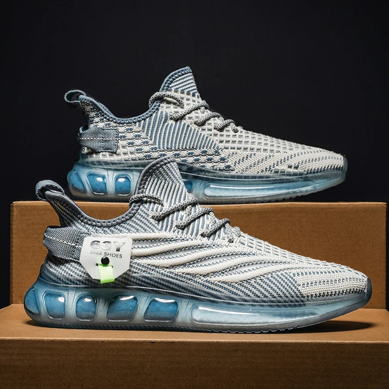 

Fashion Men's Sneakers Soft Breathable Man Running Shoes Comfortable Classic Casual Shoes Men Tenis Masculino 2022 New