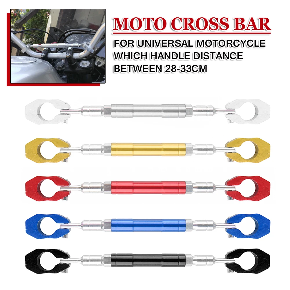 

Universal 7/8" 22mm Motorcycle Handlebar Motorbike Grips Handle Bar Steering Wheel Strengthen Cross Bar For Honda Forza 300 2017