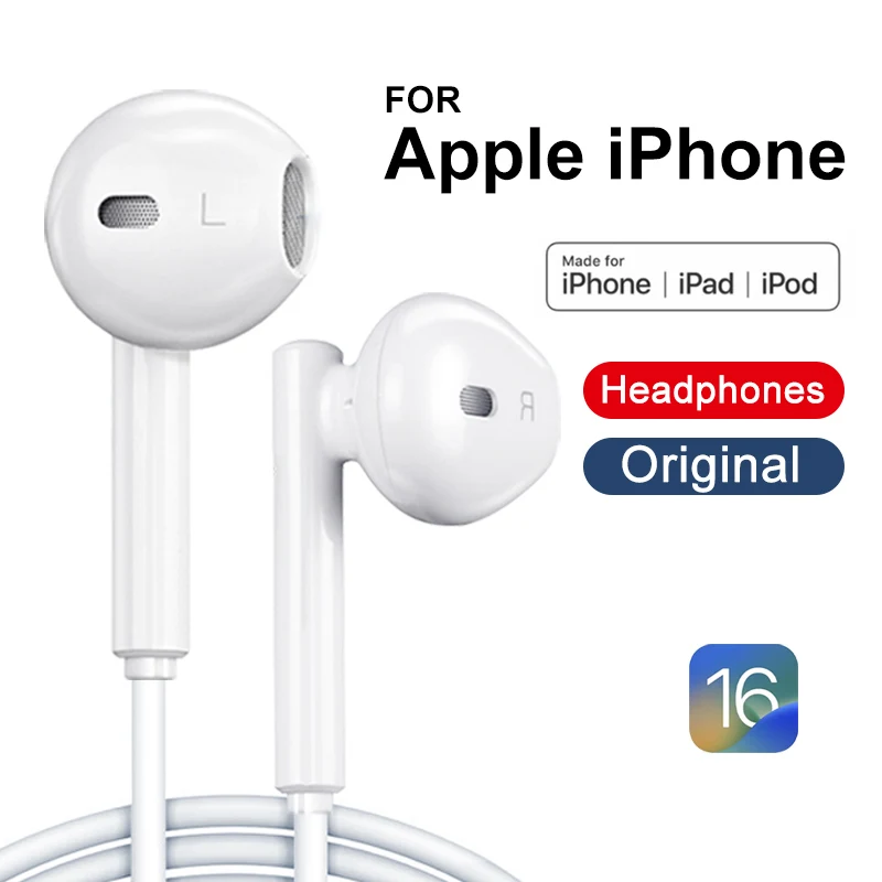 Per Apple iPhone 15 Pro Max cuffie originali iPhone 14 13 12...