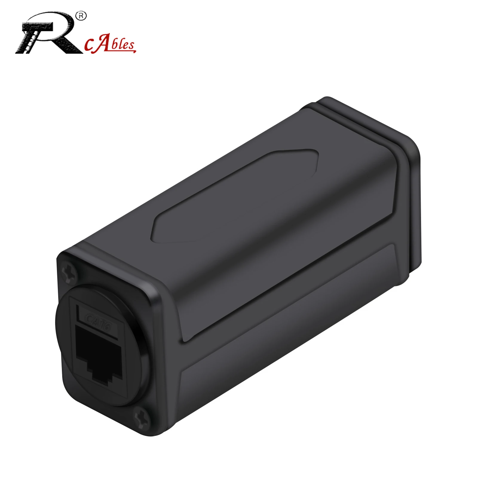 Неэкранированный адаптер Ethercon с разъемом RJ45 мама-мама пластиковым корпусом для