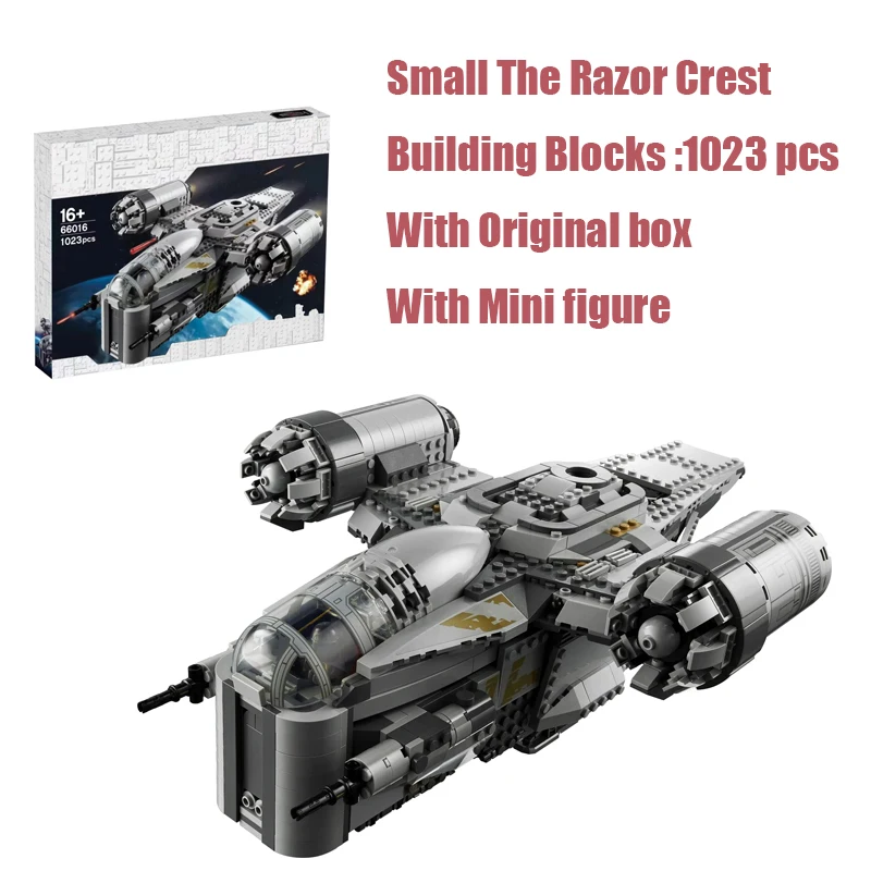 

With Original Box UPS The Razored Crest Space war Spaceship Building Blocks Bricks Toy Christmas Birthday Gift Compatible 75292