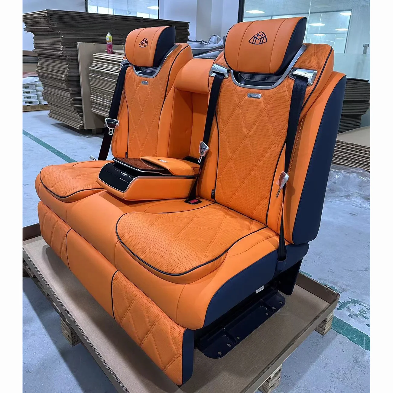 Фото Оптовая продажа с завода: VIP-капитанское сиденье с подогревом и массажем для Vito W447, V-Class V220/250, MPV Van, Hiace, Sprinter, на заказ №1