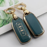 new soft tpu for ford territory ev tpu full cover smart remote key cover case protector car key chain accessories