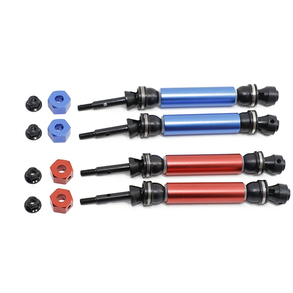 2PCS Rear Drive Shaft CVD For 1/10 ECX 2WD Series Ruckus Torment Axe Brutus Circuit AMP RC Car Upgrade Parts images - 6