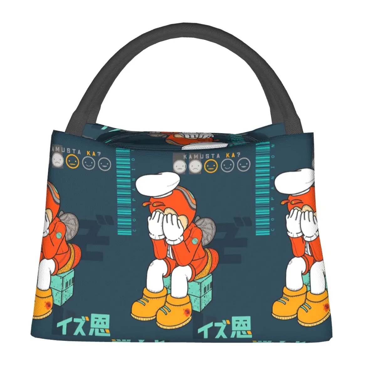 JOLLIBEE KAMUSTA HYPE сумки для обеда с обратной стороны изолированная коробка бенто сумка