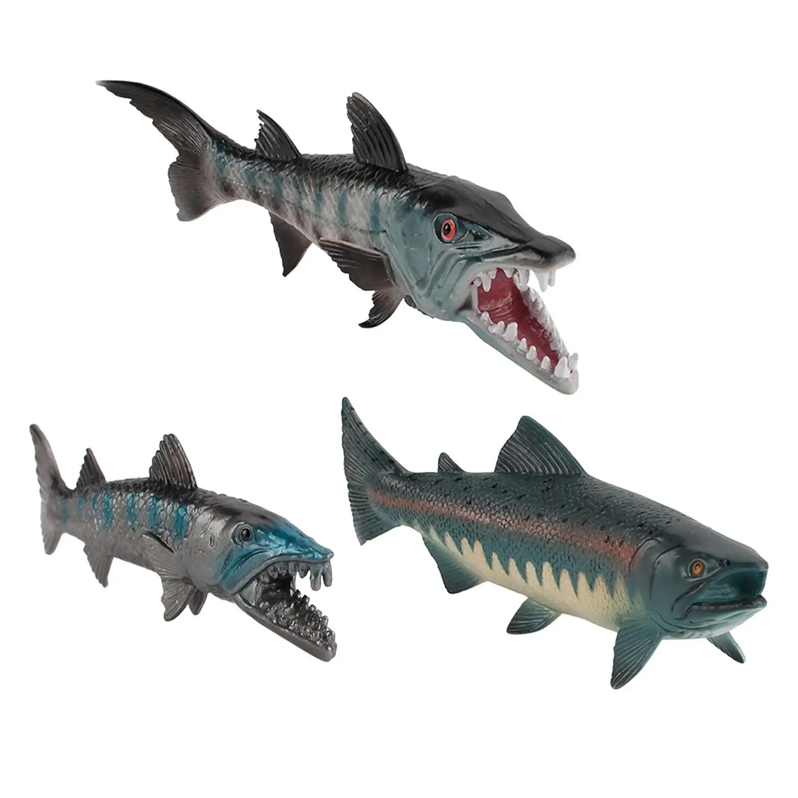 Fish Model Pretend Play Toys Fake Fish Model for Kids Fish Figurine for Decoration