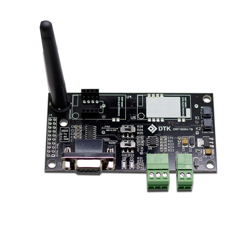 Последовательный порт UART для RS232/RS485 модуля ZigBee DRF1609H |