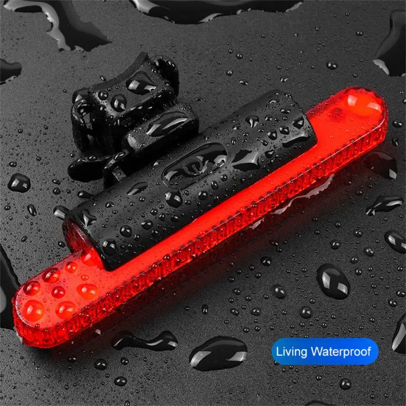 

Safety Alert Bicycle Charging Tail Lamp USB Charging Highlight Tail Light COB Highlight Lamp Bead Outdoor Riding Guard Lamps