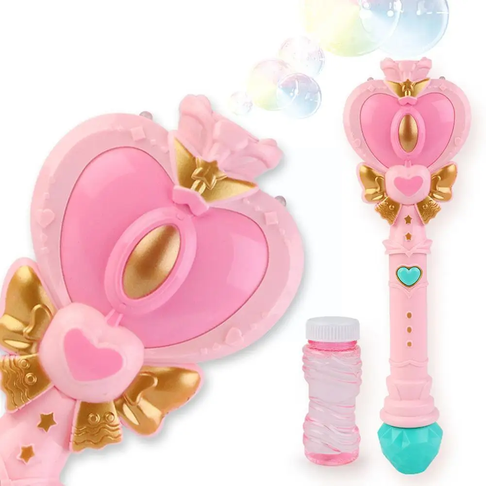 

Пузырчатая палочка для детей, аппарат для изготовления пузырчатых пузырей в форме сердца принцессы, палочки для изготовления декоративных пузырей, пасхальные наполнители для корзин, игрушки для улицы, подарок O3i6