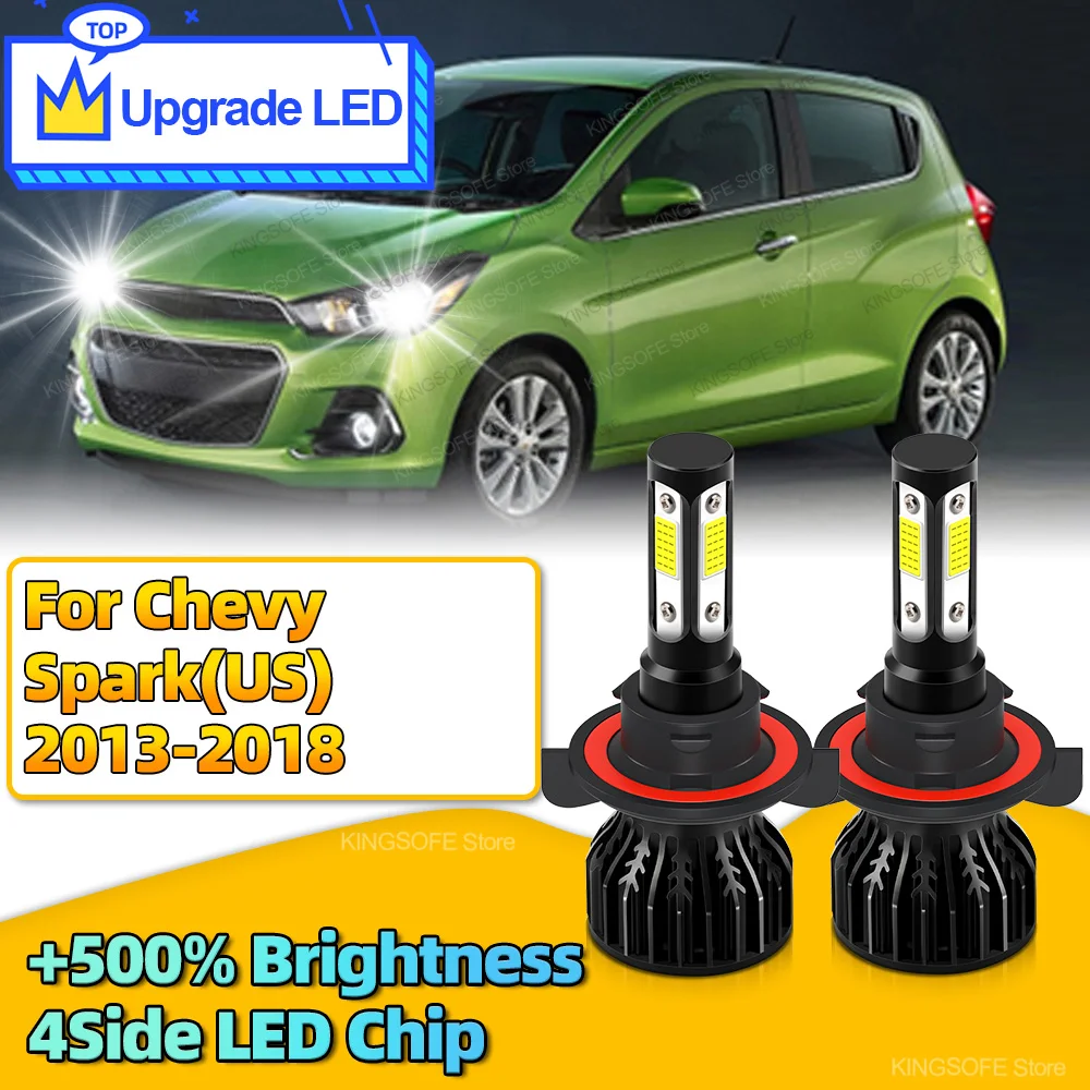 2 шт. Светодиодные Автомобильные Лампы Canbus H13 9008 180 Вт