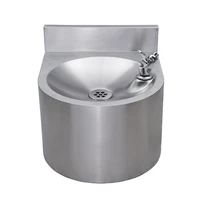 304 stainless steel wall mounted drinking water fountain for school