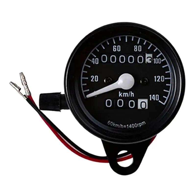 Цифровой одометр для мотоцикла светодиодный ретро 12 В мотоциклетный спидометр