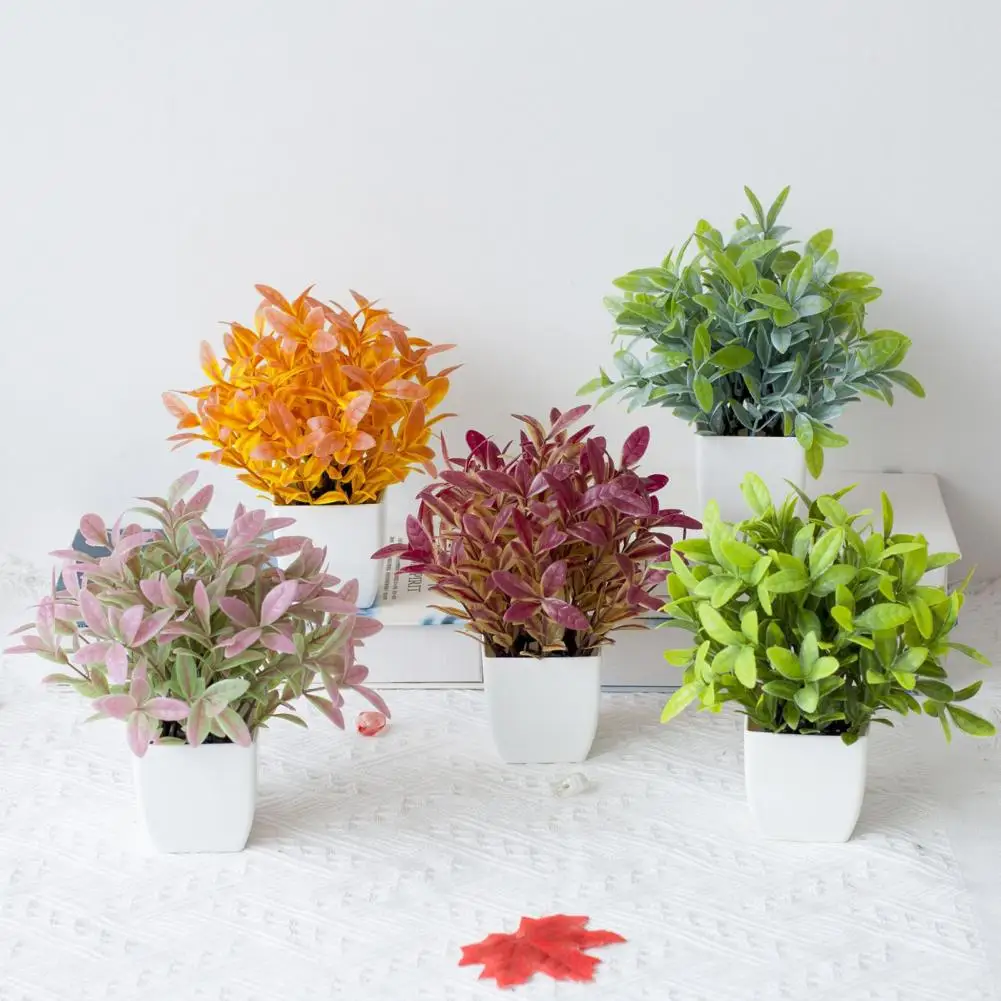 Имитация растения мини-реалистичное без полива декоративное многоцветное