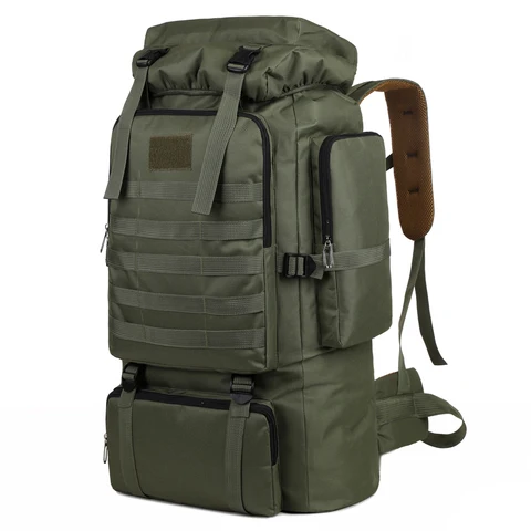 Уличный камуфляжный рюкзак для мужчин, вместительный водонепроницаемый уличный военный дорожный Ранец для мужчин, походная сумка