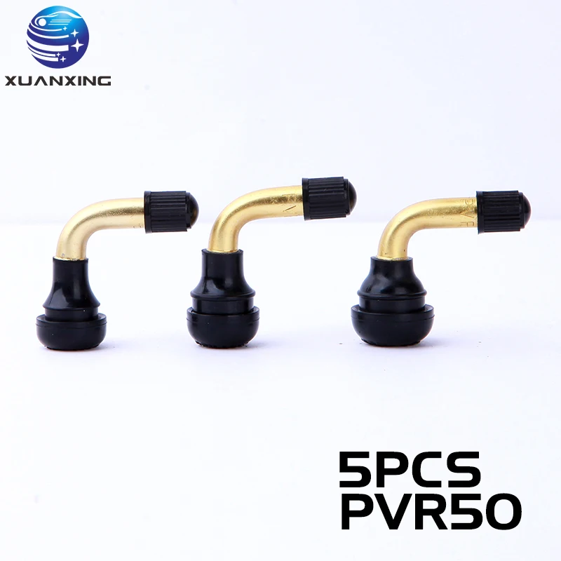 5PCS PVR50 Rubber Valve Core Electric Car Tubeless Tire Battery Elbow Motorcycle Removal Tool PVR 50 |