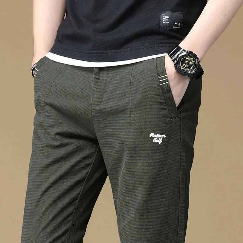 Autumn Winter Golf Wear Men Golf Pants Fashion Casual Pants J.LINDEBERG Golf Clothes Apparel Long Men Golf Clothing Horse