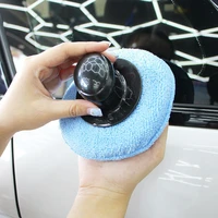 microfiber sponge for car cleaning polish pad home auto accessories car detailing tools