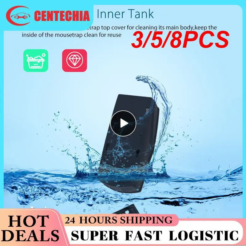 

Ловушка для мыши черная, 3/5/8 шт., 2,4 ГГц, Wi-Fi