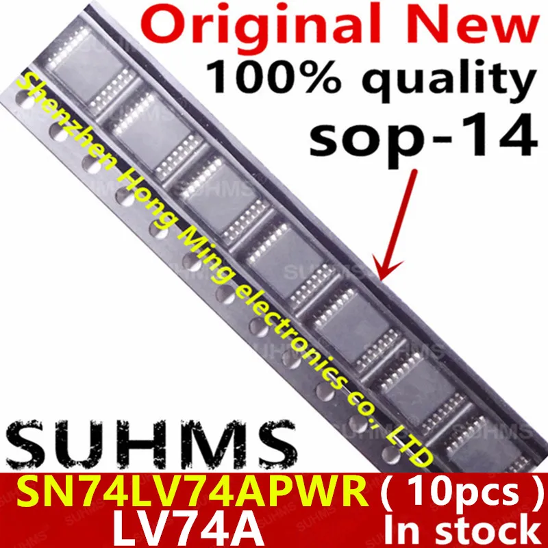 (10 шт.) 100% новый SN74LV74APWR SN74LV74A LV74A sop14