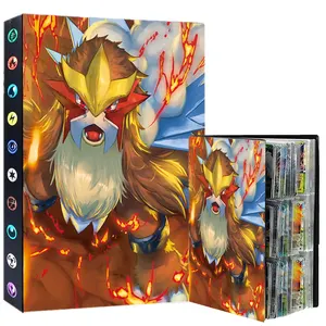 9 Pocket pokemon card album 432 Cards Anime Pokémon Map Game Collection Binder Holder Folder Top Lo