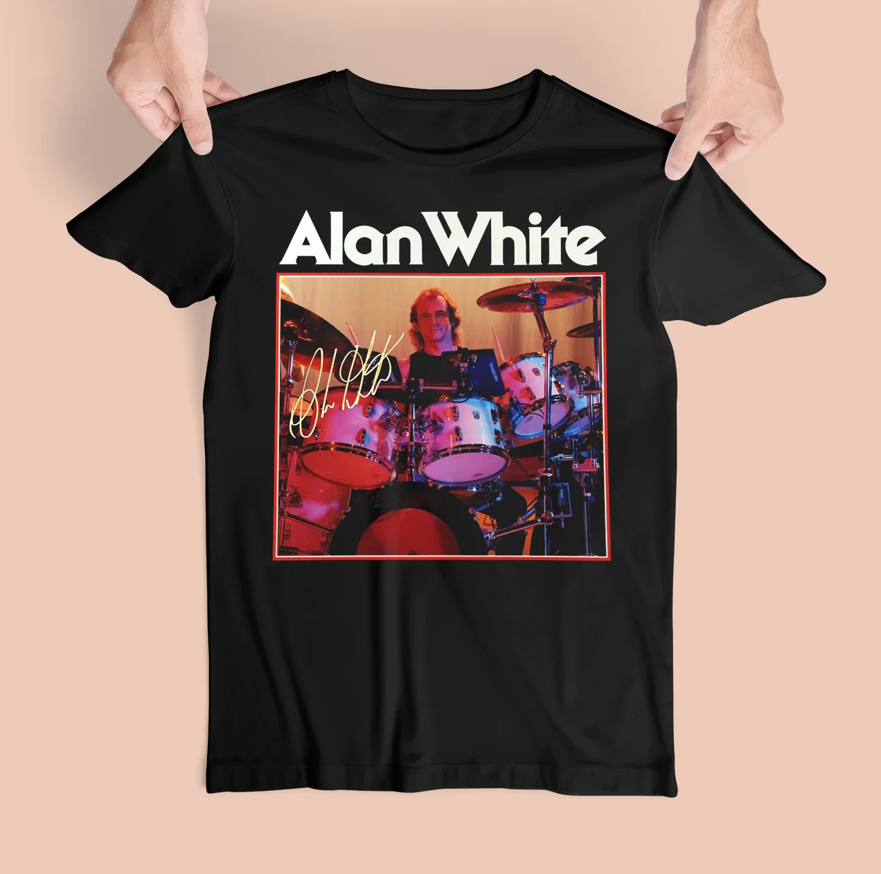 

Vintage Alan White Thank You Memories Cotton T-Shirt Tee Shirts