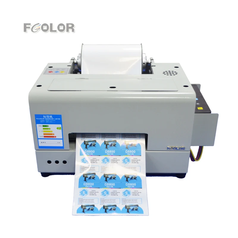 

New Upgrade A4 Inkjet Sticker Printer Roll To Roll Label Printer