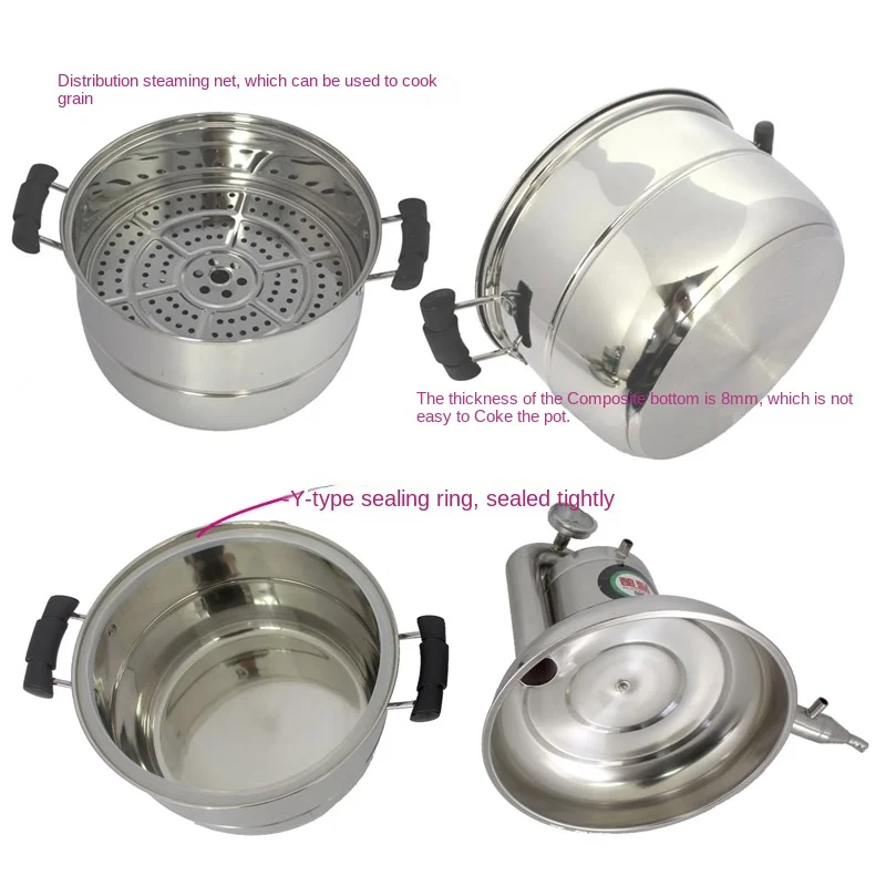 304 дистиллятор воды и спирта из нержавеющей стали на 10 л маленький бытовой набор