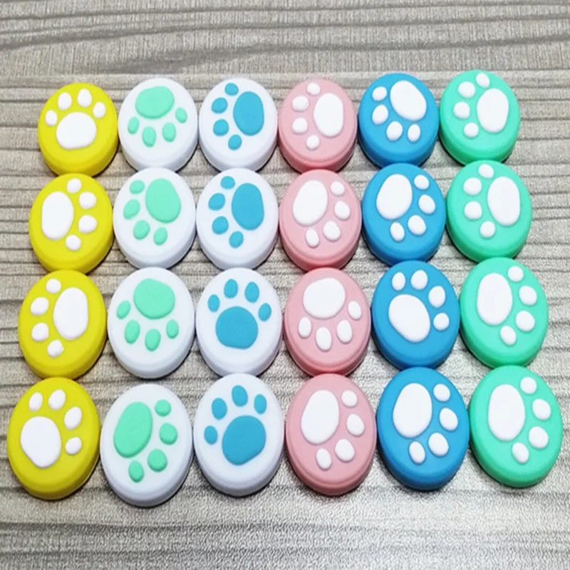 

2Pcs Silicone Cat Paw Claw Thumb Stick Grip Cap for Switch & Switch Lite Rocker Cap Controller Gamepad Case Protective Cover