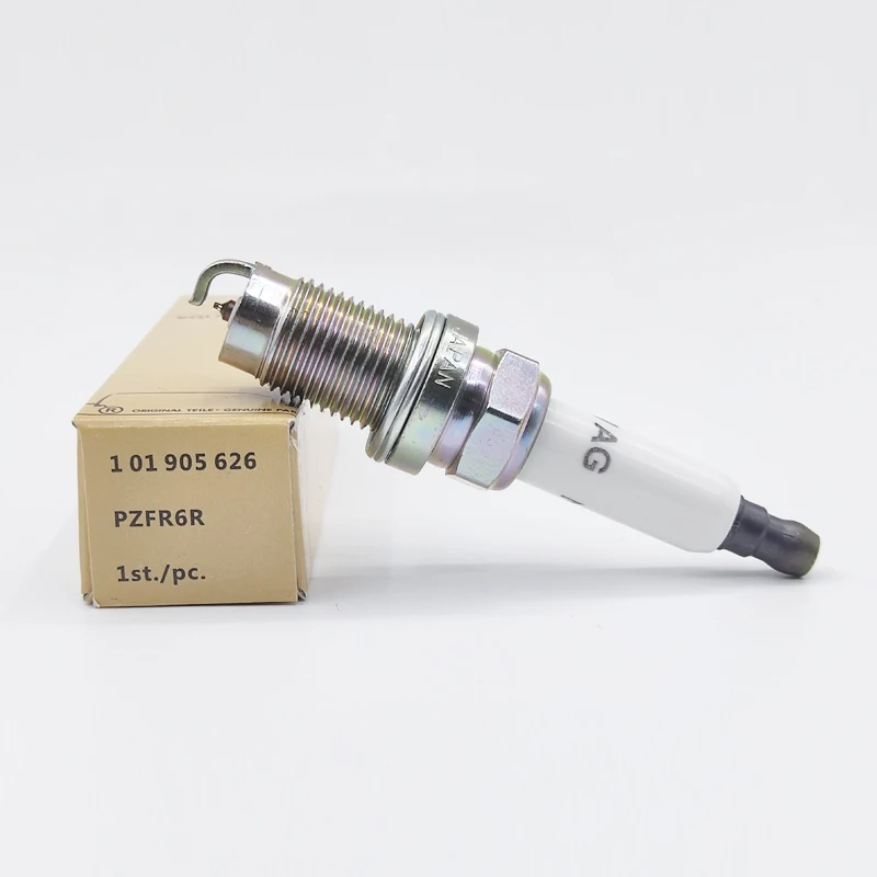 4PCS 101905626 PZFR6R 5758 Platinum Spark Plug For Audi A1 A3 VW Passat Golf Polo Seat Skoda Octavia Altra Leon Ibiza Fabia - купить по