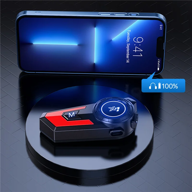 

Bluetooth-гарнитура X7 Для мотоциклетного шлема, 2 шт.