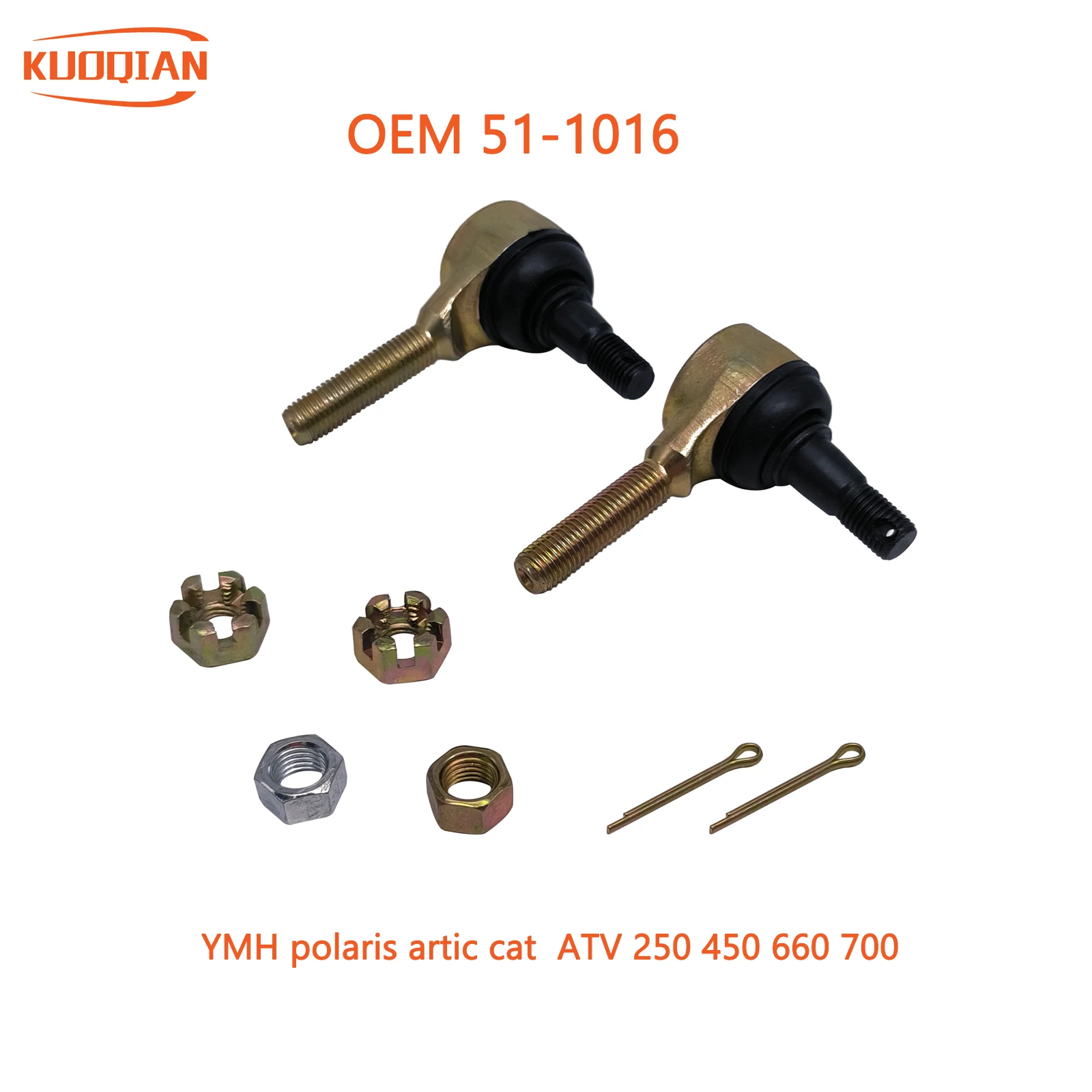 Фото Все шарики Наконечники рулевой тяги 51-1016 YMH Polaris ATV 250 450 660 700 №1