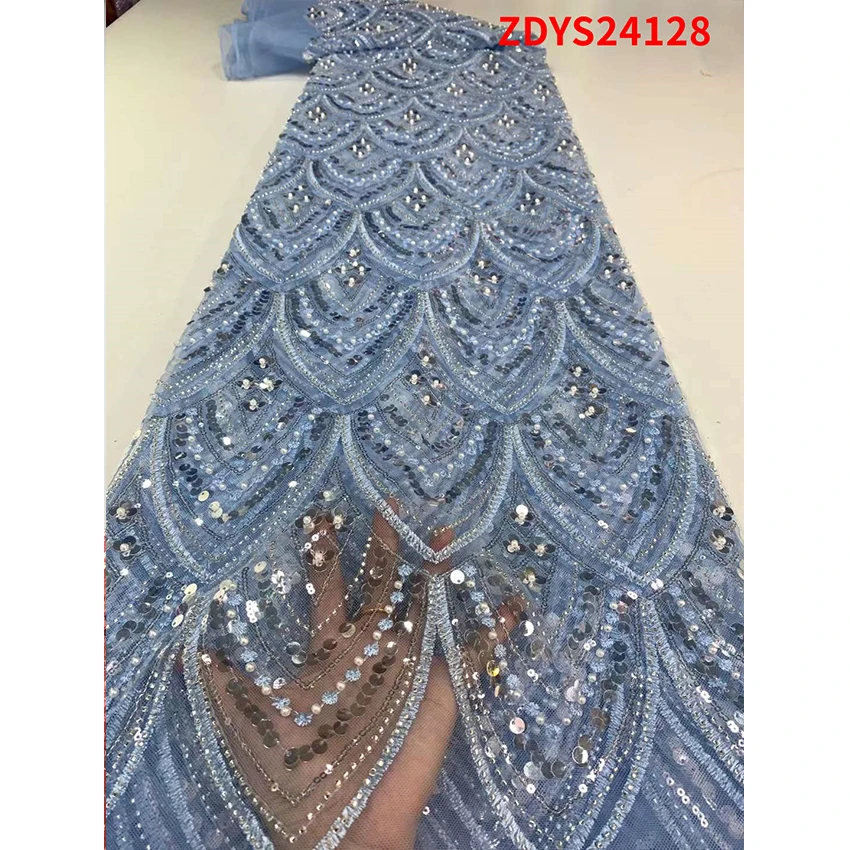 Новое поступление африканские бусины блестки кружевной текстиль низкая цена