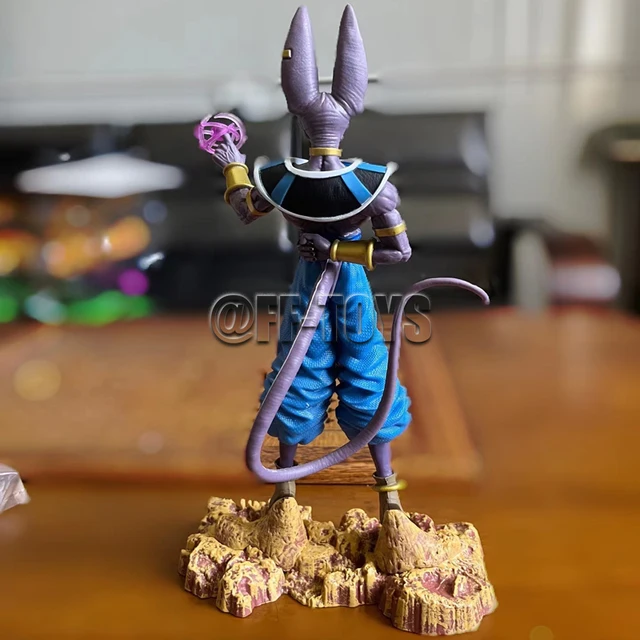 In Stock 30cm Anime Dragon Ball Z Beerus Figure Super God of Destruction Figures Collection Model Toy For Children Gifts 3