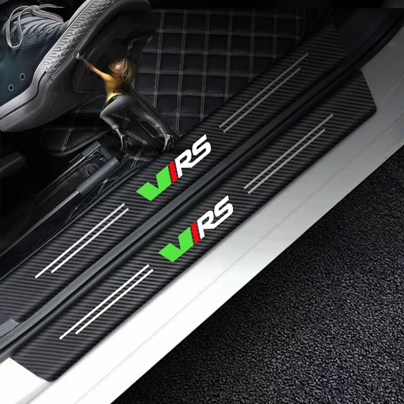 

4 шт., автомобильные пороги для Skoda VRS Octavia Kamiq Kodiaq Karoq