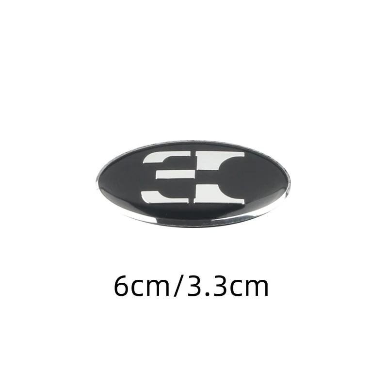 

Наклейка-эмблема на центр руля автомобиля 6x3.3см для KIA Stinger Sportage KX3 Ceed K7 K5 K3 R Forte Rio Soul, аксессуары