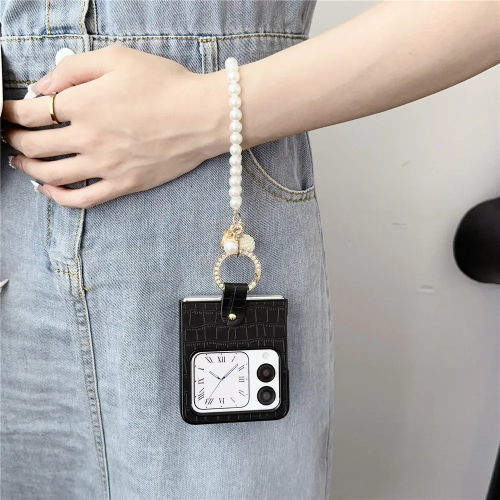 Роскошный модный чехол с жемчужным браслетом Для Huawei Nova флип-чехол Magic V Flip Xiaomi Mi X